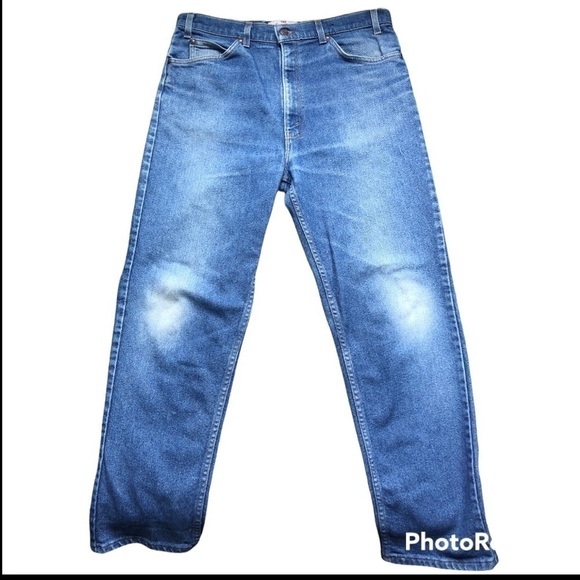 Vintage 1990’s Levi's 540 Orange Tab Flex Denim Men's Size 36/29 - Picture 2 of 8